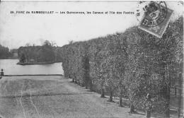 Parc De Rambouillet Les Quinconces, Les Canaux Et L´ile Des Festins Bon Etat - Rambouillet (Kasteel)