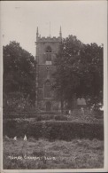 RP MUMBY CHURCH + CHICKENS HENS Nr Spilsby WILLOUGHBY Alford Skegness Gunby St. Peter Lincolnshire OLD POSTCARD - Autres & Non Classés