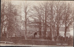 RP MUMBY CHURCH EMBOSSED NAINBY ALFORD Nr Spilsby WILLOUGHBY Skegness Gunby St. Peter Lincolnshire OLD POSTCARD - Andere & Zonder Classificatie