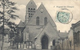 PICARDIE - 60 - OISE - NOGENT SUR OISE -  Les Vierges - L'église - Nogent Sur Oise