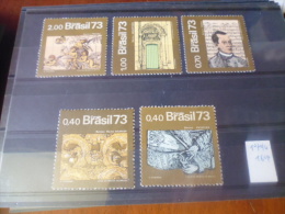 TIMBRE   De  BRESIL   YVERT N° 1070.1074 - Unused Stamps