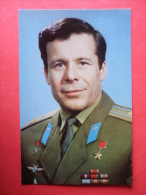 Yevgeny Khrunov , Soyuz 5/4 - Soviet Cosmonaut - Space - 1973 - Russia USSR -unused - Space