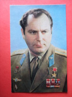 Gherman Titov , Vostok 2 - Soviet Cosmonaut - Space - 1973 - Russia USSR -unused - Ruimtevaart