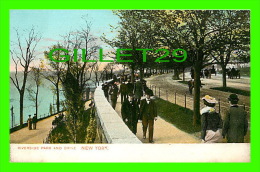 NEW YORK CITY, NY - RIVERSIDE PARK AND DRIVE - UNDIVIDED BACK - ANIMATED - - Parks & Gardens
