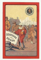 Oostende  * Etat Belge - Chemin De Fer & Paquebots  ( Ligne Ostende - Dover) - Liner Cards