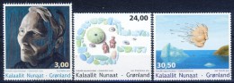 #Greenland 2014. Native Art. Paintings. Complete Set. MNH(**) - Nuovi