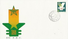 China 1987 Postal Savings Bank FDC - 1980-1989