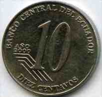 Equateur Ecuador 10 Centavos 2000 KM 106 - Equateur