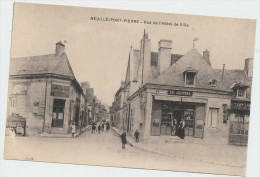 Neuillé Pont Pierre (Indre Et Loire)  Rue De L'Hotel De Ville - Neuillé-Pont-Pierre