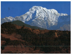 (PH 717) Nepal To Australia RTS - DLO Postcard - Anapurna - Népal