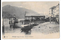 LOMBARDIA-COMO-BELLAGIO PONTILE D'IMBARCO PARTENZA TRAGHETTI LAGO DI COMO - Autres & Non Classés