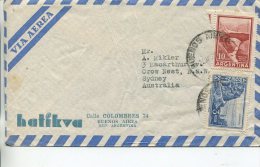 (PF 818) Argentina To Australia Air Mail Letter - 1960´s - Lettres & Documents