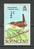 Great Britain (St. Vincent); 1970 Birds "House Wren" - St.Vincent (...-1979)