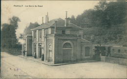 76 PAVILLY / La Gare Du Haut / - Pavilly