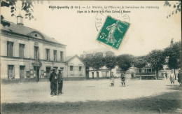 76 LE PETIT QUEVILLY / La Mairie, La Place Et Le Terminus Du Tramway / - Le Petit-Quevilly