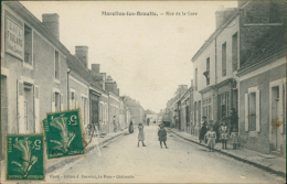 72 MAROLLES LES BRAULTS / La Rue De La Gare / - Marolles-les-Braults