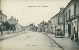 72 MAROLLES LES BRAULTS / La Rue De Mamers / - Marolles-les-Braults