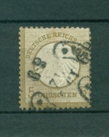 N°6. 5G Bistre Oblitéré Fer à Cheval - Used Stamps