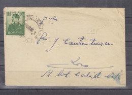 Lettre Distribué BUCURESTI Avec Oblitération Bucuresti 25.XII.1940 - Cartas & Documentos