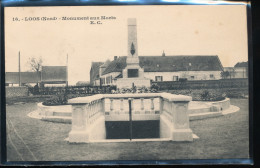 59 --  Loos -- Monuments Aux Morts - Loos Les Lille