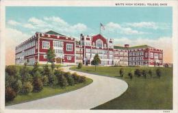 Ohio Toledo Waite High School 1940 Albertype - Toledo