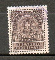 ITALIE  Expresse  10c Brun  1930 N°18 - Poste Exprèsse