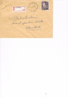 R-brief Lettre-R Kortrijk 1 20-1-1960 Poortman N°848A Enkelfrankering - Brieven En Documenten