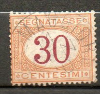 ITALIE   Taxe 30c Orange Carmin 1870-03 N°8 - Strafport