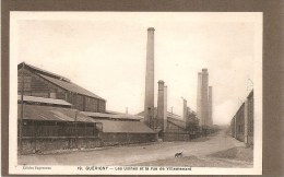 58  GUERIGNY  LES USINES ET LA RUE DE VILLEMENANT  TRES BON ETAT - Guerigny