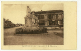 SAINTE- HERMINE. -  Monument à Mr Georges CLEMENCEAU - Sainte Hermine
