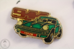 Porche 911 Green Colour - Enamel Pin Badge #PLS - Porsche