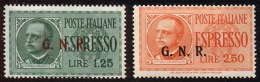 ITALIA - REPUBBLICA SOCIALE - OVP. BRESCIA -  ESPRESSO  III TIPO  - MNH** - 1944 - Posta Espresso