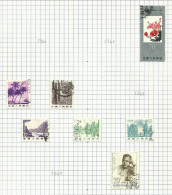 Chine N°2542 à 2544, 2546, 2547, 2550 Cote 6.15 Euros - Used Stamps