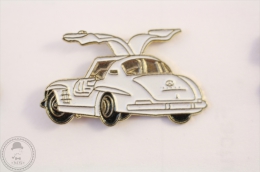 Mercedes 300 SL White Colour - Pin Badge #PLS - Mercedes