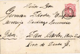 9188. Entero Postal  BUENOS ARES (argentina) 1889. Expedicion Intrior - Entiers Postaux