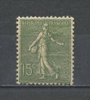 FRANCE 1903  N° 130 * Neuf Infime Trace De Charnière = MH  TTB  Cote  4,50 €  Semeuse Lignée De Roty - Nuovi