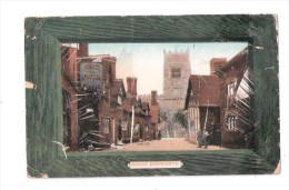 Cheshire  Great Budworth Nr Northwich USED 1911 Babbacombe CHESHIRE POSTCARD WORN - Other & Unclassified