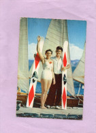 A1706 - Couples Sur Voiliers - Ski Nautique - Water-skiing