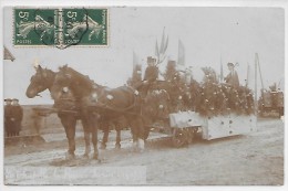 LA CHAPELLE LA REINE - Cavalcade Fleurie - Février 1907 - CARTE PHOTO - La Chapelle La Reine