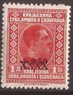 1928  212-21  OVERPRINT-XXXX-  JUGOSLAVIJA JUGOSLAWIEN  KOENIGREICH  MNH - Ungebraucht