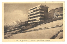 Cp, 05, Brainçon, Le Solarium "Les Oiseaux" Et Le Galibier, Voyagée 1937 - Briancon