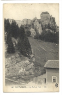 Cp, 25, Pontarlier, Le Fort De Joux, écrite - Pontarlier