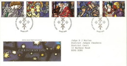 Hong Kong 1991 Europe In Space FDC - FDC