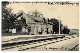 SWEDEN - KINNA - JÄRNVÄGSSTATIONEN - Suède