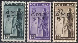 ITALIA - TRIESTE - A.M.G.  F.T.T.  OVP.-  EUROPIEN MARSHALLPLAN - SHIPS - ERP  - *MLH - 1949 - Instituciones Europeas