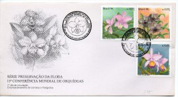 Carta De Brasil De 1996. Flores. - Brieven En Documenten