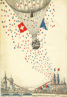 CPA (aerostation B4)    ZURIFASCHT 1953 (suisse) - Luchtballon