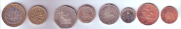 Great Britain 8 Coins Lot - Verzamelingen