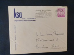 42/847   LETTRE   BELGE - Covers & Documents