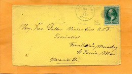 USA Old Cover Mailed - Lettres & Documents